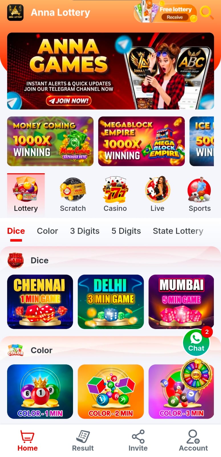Annalottery Game